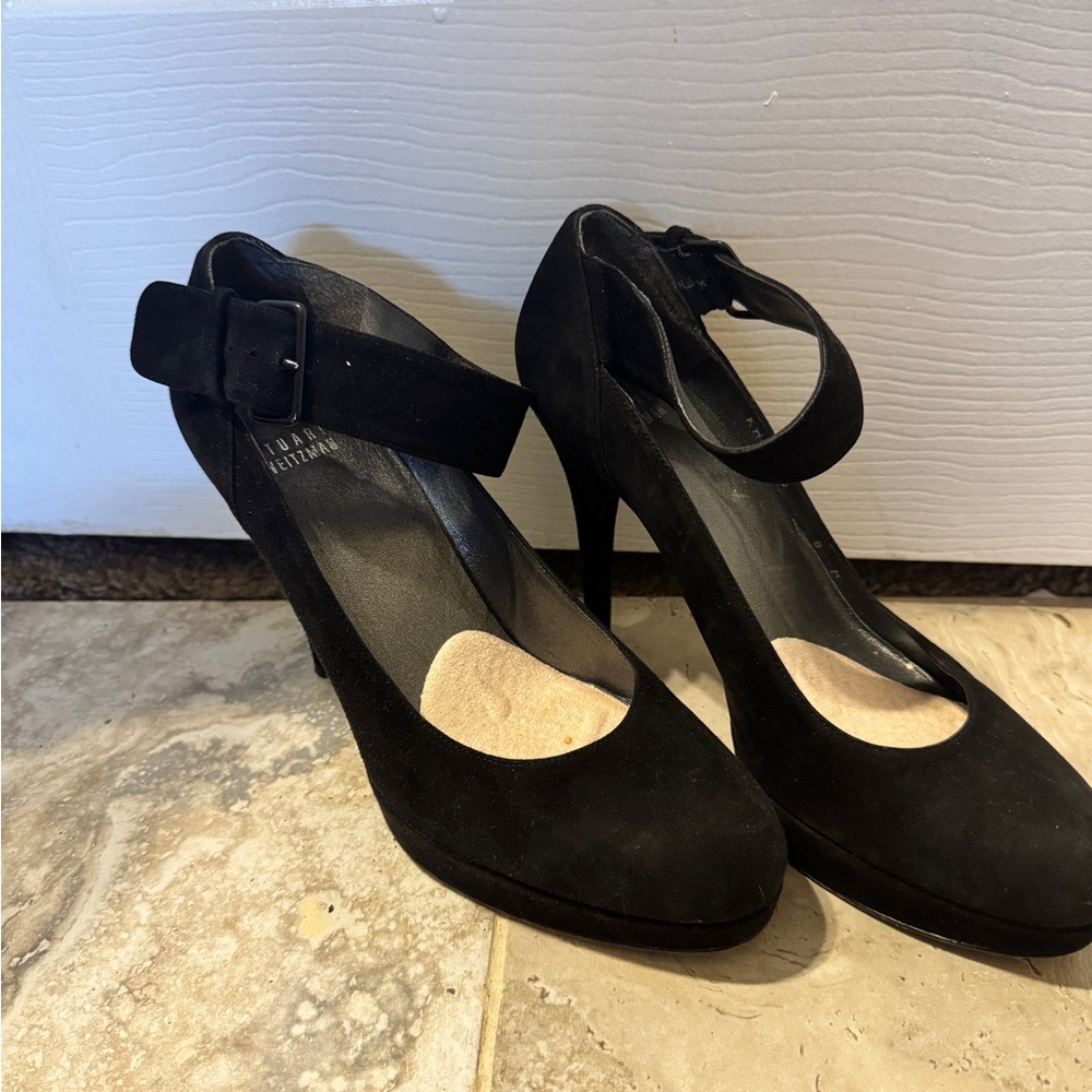Stuart Weitzman Black Women's Heels